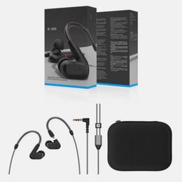 IE300 Wired earphone 3.5mm with mic In-Ear Headset For Mobile Phone PC Gaming Ultra Bass Super Sound Earbud Music Earphones