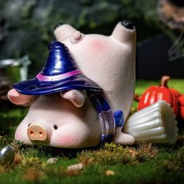 Cartoon Figures Blind Box Toys Canned The Wizard LULU Pig Caja Ciega Blind Bag Toys for Girls Anime Figures Cute Model Birthday Gift Home Decore