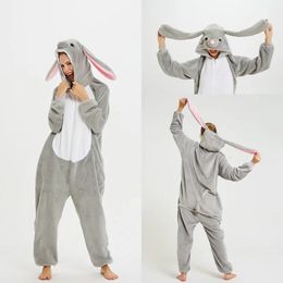 Adults Animal Unicorn Pyjamas Kigurumi Rabbit Cartoon Onesie Kids Sleepwear Homewear Nightie Wolf Panda Anime Blanket Overalls 231219