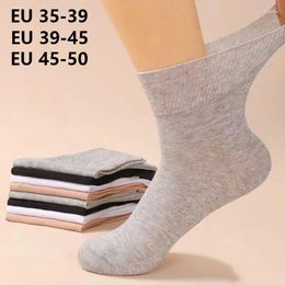 Women Socks 5 Pairs Diabetes Tube Loose Mouth Old Woman Foot Discomfort Diabetic Feet Edoema Swelling Men Cotton Female