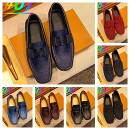 40Model Size 46 Loafers Designer Men Luxurious Shoes Fashion Driving Black Designers Loafers Male Slip on Shoes Comfy Casual Moccasins Men Loafers