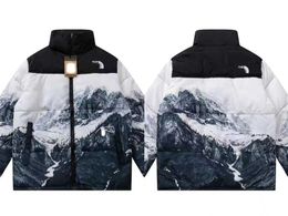 The Norhted facde Designer High Street Fashion Down Jacket Northern Winter Outdoor Down Jacket Ski Jacket Couple Down Jacket Warm and Coldproof Jacket Size m-2xl