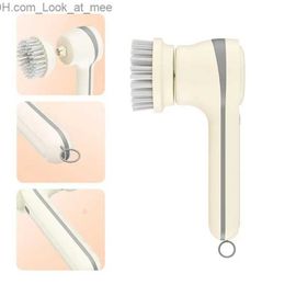 Cleaning Brushes Spin Scrubber Powerful Cordless Scrubber Portable Cordless Shower Scrubber Electric Scrubber For Bathrooms Tile Floor And Cars Q231220