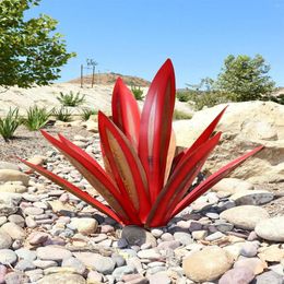 Garden Decorations Artificial Decor Leaves Agave Art Tequila Rustic Sculpture Plant For Home Yard Sculptures Statue Decoration