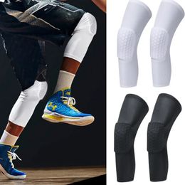 Elbow Knee Pads Basketball running Protector Compression Sleeves Honeycomb Foam Brace pads Volleyball Sports Support Fitness Gear 231219