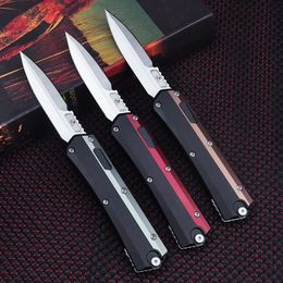 Glykon Knife Micro OTF Tech Knives M390 Blade T7 Aluminum Alloy Handle Top Ver EDC Self Defense Military Tactical Pocket knives