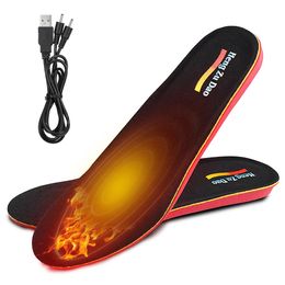 Shoe Parts Accessories Wireless Electric Heated Insole Foot Warmers Battery Powered Heated Insoles Winter Warm Shoe Insoles For Skiing Hiking Camping 231219