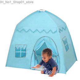 Toy Tents Folding Children Toy Tent Portable Kids Tents Tipi Large Play House Kids Flowers Little House Christmas Decoration Birthday Gift Q231220