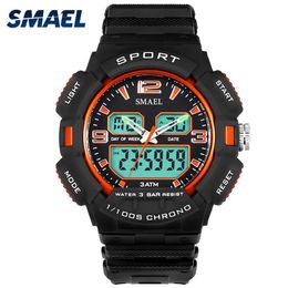 SMAEL Brand Sports Watches Men 30M Waterproof s Shock Resisitant Military Watches Male Birthday Gifts Mens Wrist Watches WS1378266I