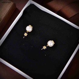 Charm earrings bridal earring designer earrings for woman engagement lover stud wedding jewelry brand lady pearl studs Dec 19 hi-q