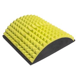 Yoga Mats Virson Back Masr Stretcher Fitness Mas Equipment Stretch Relax Mbar Support Spine Pain Relief Drop Delivery Sports Outdoors Dhcql