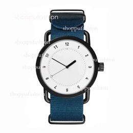 HBP Quartz Watches Fashion Top Sports Watch Blue Knitted Strap Ladies Wristwatches Montres De Luxe