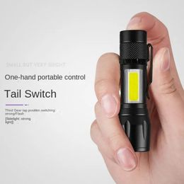 Compact & Rechargeable LED Flashlight - Zoomable, High-Brightness & Portable - Perfect for Outdoor Camping & Emergencies!