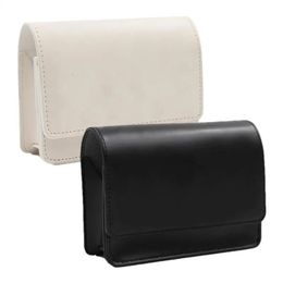 Outdoor Golf Rangefinder Pu Leather Case Storage Bag Korean Rangefinder Bag For Men Golf Accessories 231220