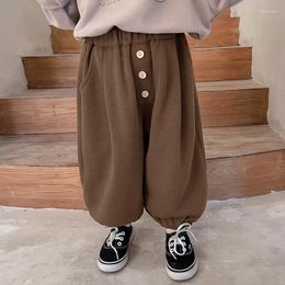 Trousers Autumn Boys Casual Sweatpants Cotton Solid Color Children Sport Pants