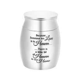 Exquisite cremation urn for ashes pendant Customised funeral urn for keepsake Aluminium alloy material does not rust and does not d235v