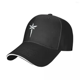 Ball Caps Frost Snowflake Baseball Cap Tea Hats Beach Outing Brand Man Woman Men'S