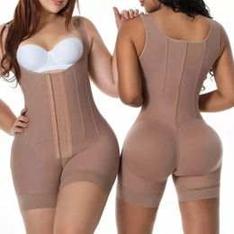 Women Corset Hip Lifting Siamese Shape Shorts Slimming Shoulder Strap Bodysuit Skims Kim Kardashian Fajas Colombianas 231220