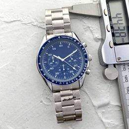 OmegWatch Luxury Designer Omegwatches Quartz WatchNew popular European brand quartz watch belt steel same price calendar style available