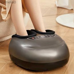 Electric massagers Electric Shiatsu Kneading Foot Massage Instrument Health Care Infrared Heating Pied Feet Massager Detox Foot Spa Machine NewL231220