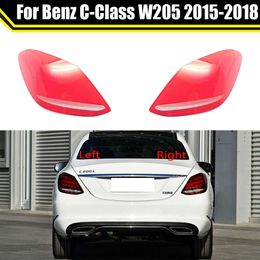 for Benz C-class W205 2015 2016 2017 2018 Car Taillight Brake Lights Replacement Auto Rear Shell Cover Mask