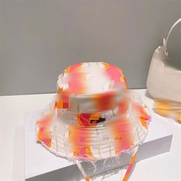 New Wide Edge Rope Fisherman High end Retro Classic Pot Hat Fashionable and Versatile Summer Beach Sunshade and Sunscreen HatH811