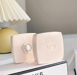 New 5A Pink No. 5 Perfumed Soap Scented Body Bath Moisturising Soap 5x75g solid fragrance Unique Limited N5 five-piece set