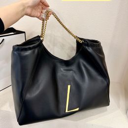 Luxury Paris Fashion Designer Totte Bags Women Famous French High Quality Brand Sign Shopping Bag Large Capacity Genuine Leather Underarm Shoulder Bag+coin purse