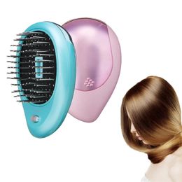 Head Massager Electric Ionic Head Massage Comb Wireless Vibration Anti Hair Loss Hair Growth Comb Portable Anti-Static Hair Smooth Care Brush 231220