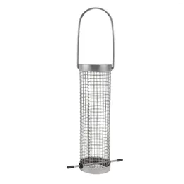 Other Bird Supplies Hanging Feeder Stainless Steel Feeding Tool Apparatus The Birds Food Container