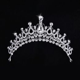 2021 Gold Princess Headwear Chic Bridal Tiaras Accessories Stunning Crystals Pearls Wedding Tiaras And Crowns 1217103122