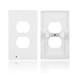 Switch 2021 Guide Light For Outlets Led Bar Night Electrical Outlet Wall Plate With Lights Matic On/Off Drop Delivery Lights Lighting Dhvym