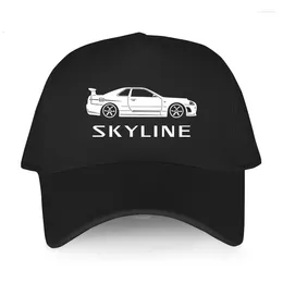 Ball Caps Men Cotton Baseball Cap High Quality Hats Unisex Snapback Skyline Gt-r R34 - Premium Dad Outdoor Summer Short Visor Hat