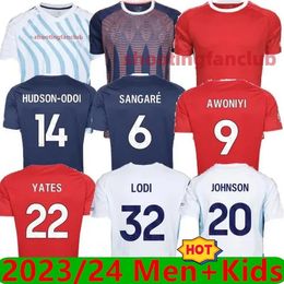 NoTTIngham 23 24 LINGARD WORRALL Soccer Jerseys GRABBAN Johnson Surridge Men kids Forest Awoniyi AMEOBI KROVINOVIC ELANGA Football Shirts kits shooting fan club