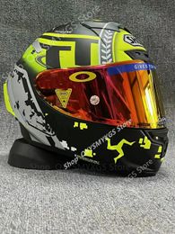 Helmets Cycling Helmets SHOEI X14 X Fourteen X Spirit 3 The Isle of Man TT Races Full Face Helmet Street Racing Motorcycle Casco De Motoci