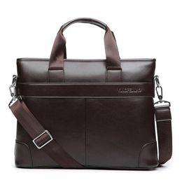 Fashion Handbag Men Briefcase Men's Business Bag PU Leather Laptop Bag Designer Male Shouler Messager Bags Men Tote Bags270I