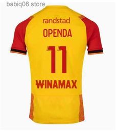 Fans Tops Tees 2324 RC LENS Sainte Barbe soccer jersey OPENDA BUKSA KAKUTA SOTOCA FOFANA DA COSTA maillot de foot MEDINA OREBA Gradit FRANKOWSKI 20232024 medina footb