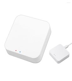 Smart Home Control Tuya Mini Wireless Gateway BluetoothCompatible Zigbee3 0 Mobile Phone App Air Conditioner WiFi Hub Electric6539969