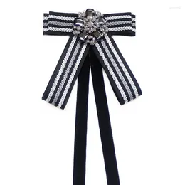 Bow Ties Preppy Style Girl Streamer Tie School Uniform Bank Flight Attendant Professional Stage Show Accessories