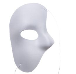 Phantom Of The Opera Face Mask Halloween Christmas New Year Party Costume Clothing Make Up Fancy Dress Up Most Adults White Phan5761254