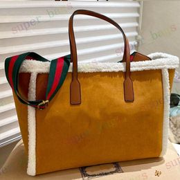 Designer Tote bags women crossbody shopping bag wallet Luxury Clutch wool Handbag lady Purse Size 35cm