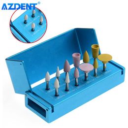 Hygiene Other Oral Hygiene AZDENT Dental Porcelain Polishing Kit RA 2112 for Low Speed Contra Angle Handpiece Soft Silicone Polishers Dent