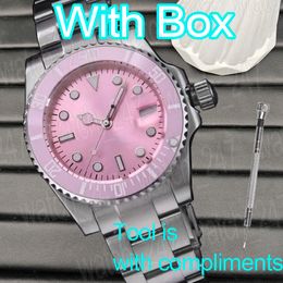 Fashion mens watch designer luxury mechanical automatic watches for man Ceramic Bezel 2813 watches 36mm 41mm gmt Luminous Sapphire Waterproof Wristwatch