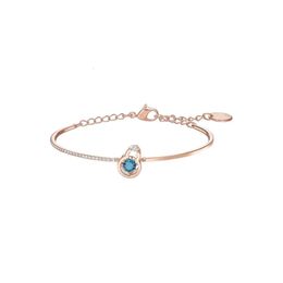 Swarovskis Bracelet Designer Women Original Quality Charm Bracelets Style Rose Gold Lingdong Gourd Necklace Bracelet