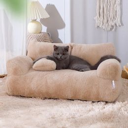 Four Seasons General Purpose Winter Warm Large Pet Cat Sofa Can Be Removed and Washed Pet Kennel Cat Litter Cat Supplies Large 231221