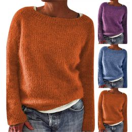 Women's Sweaters Sweater Solid Colour Quiet Edition Basic Knit Camisole Tunic Lace Long Sleeve Top