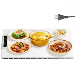 Table Mats Non Slip Electric Warming Tray Temperature Adjustable Heating Plate Trays Warmer For Food