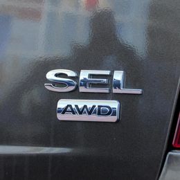 Stickers Drop For Ford EDGE SEL LIMITED ECOBOOST AWD Emblem Logo Rear Trunk Tailgate Name Plate290w