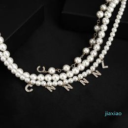 Pearl Chains Belts Designer Luxury Brand Waistband Women Belt Gold Links Ceintures Pearls Pendants Chain Belts Waist Accessories