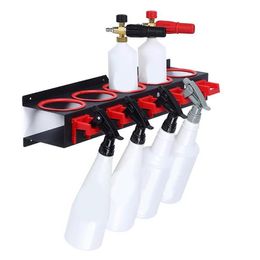 Spray Bottle Storage Rack Abrasive Material Hanging Rail Car Beauty Shop Accessory Display Auto Cleaning Detailing Tools Hanger265e